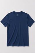 Polo Básico Azul Acero Pima Corte Moderno