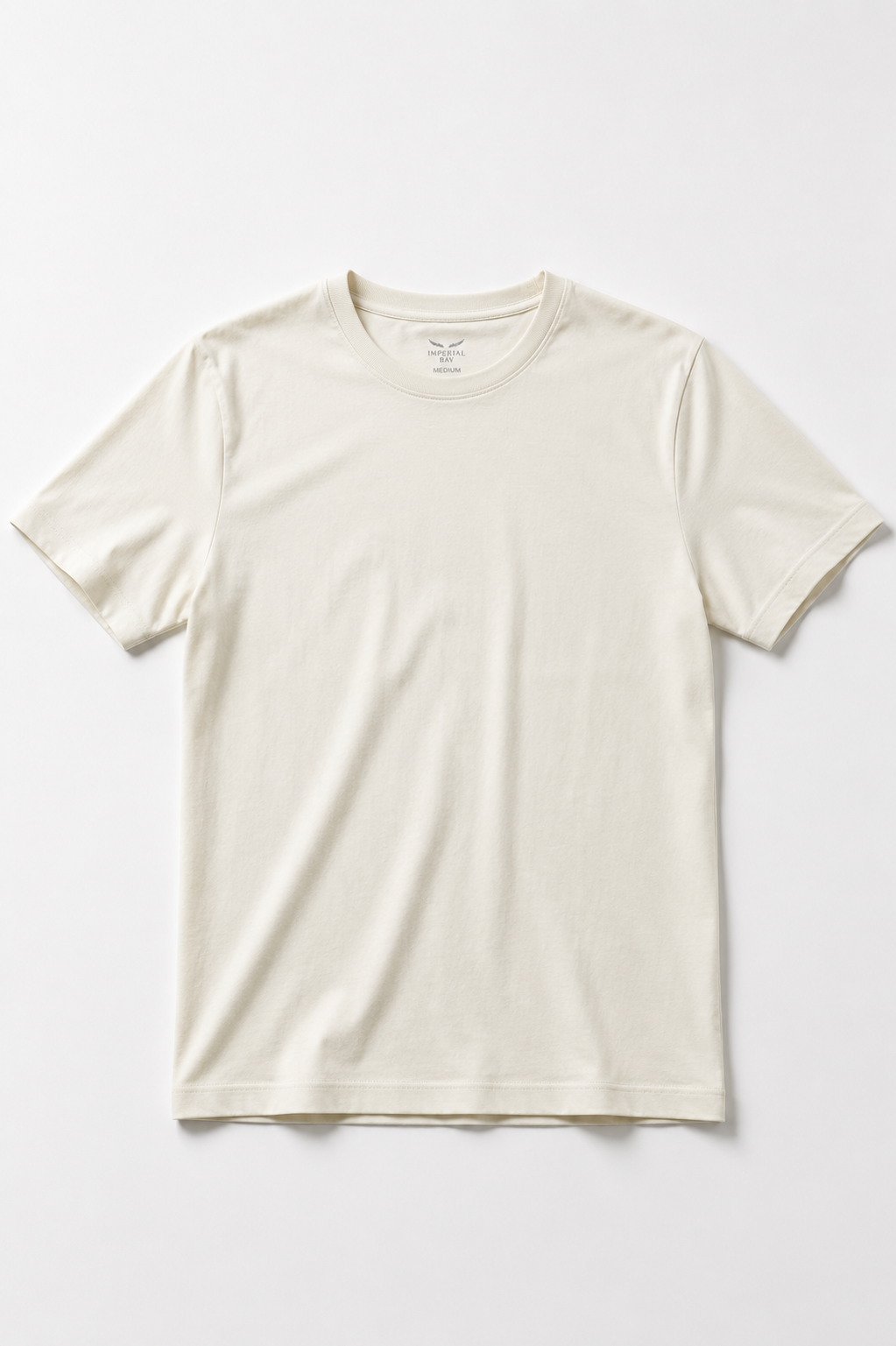 Polo Básico Beige Claro Pima Corte Moderno