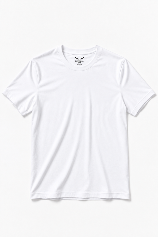 Polo Básico Blanco Pima Corte Clásico