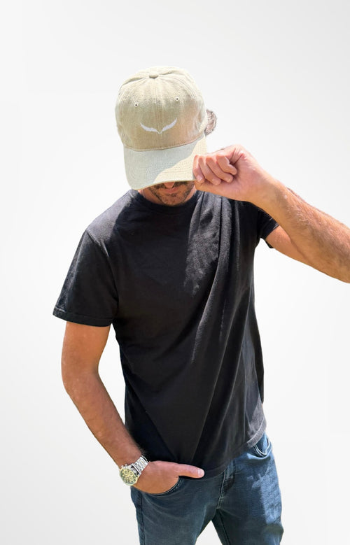 Gorra Washed Beige