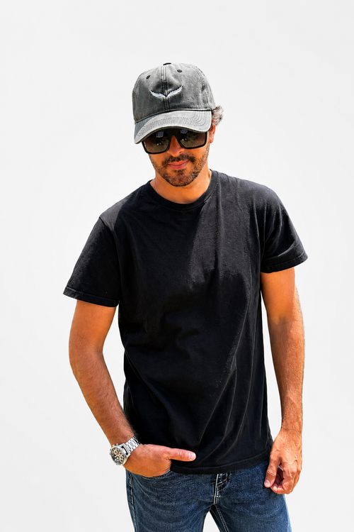 Gorra Washed Gris